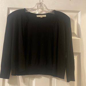 Loft Black Mini Cardigan